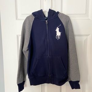 Boys Ralph Lauren Zip Hoodie